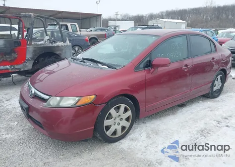 2008 Honda Civic Lx из США, поврежденный, VIN 1HGFA16558L117536